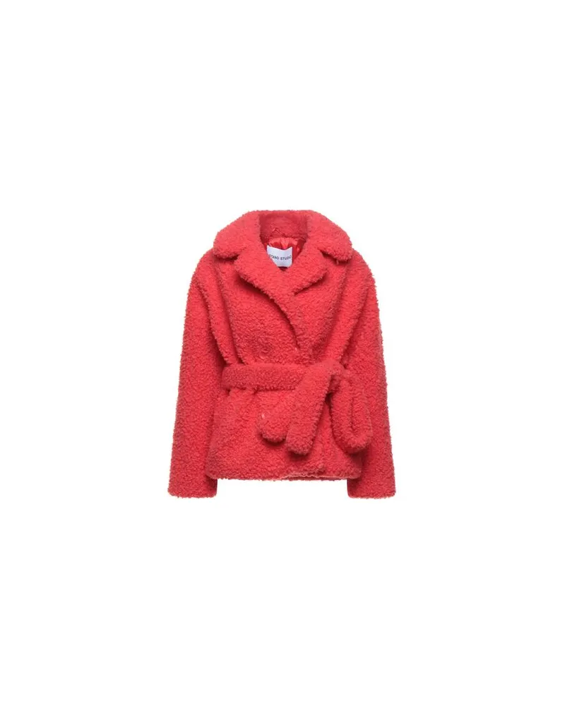 STAND JACKEN & MÄNTEL - Shearling- & Kunstfellauf YOOX.COM Rot