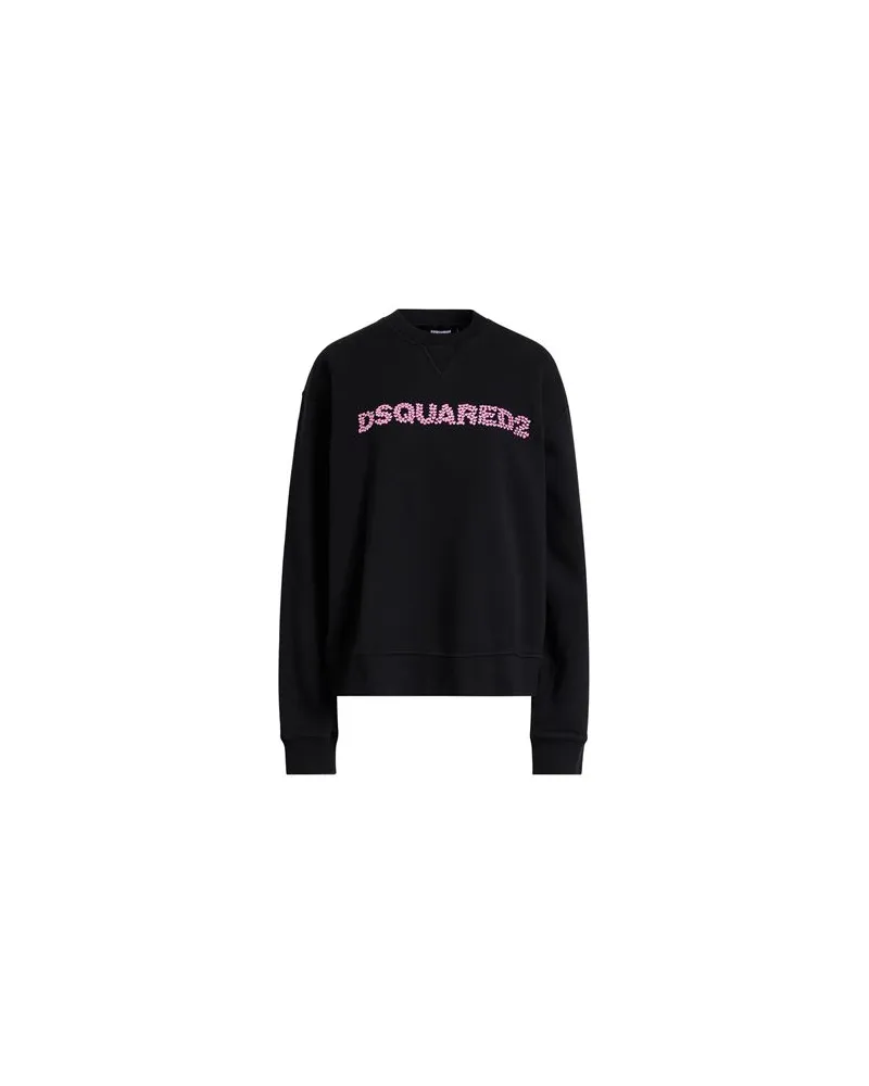 Dsquared2 TOPS - Sweatshirtsauf YOOX.COM Schwarz