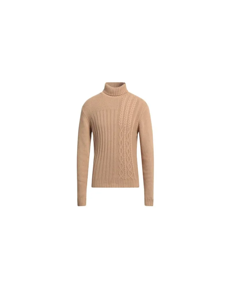 Manuel Ritz STRICKWAREN - Rollkragenpulloverauf YOOX.COM Sand