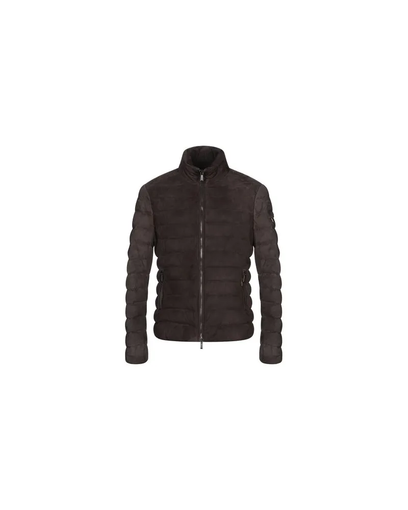 MOORER JACKEN & MÄNTEL - Pufferjacken & Daunenjackenauf YOOX.COM Dunkelbraun