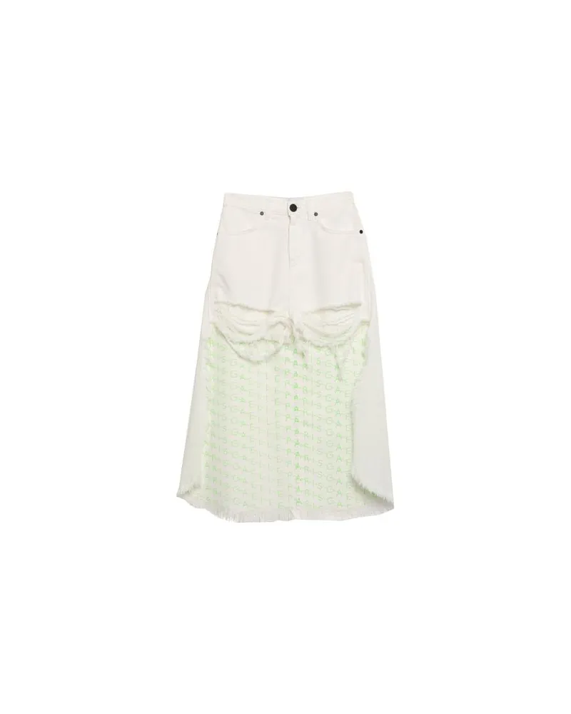 Gaëlle Bonheur HOSEN & RÖCKE - Jeansröckeauf YOOX.COM Weiß