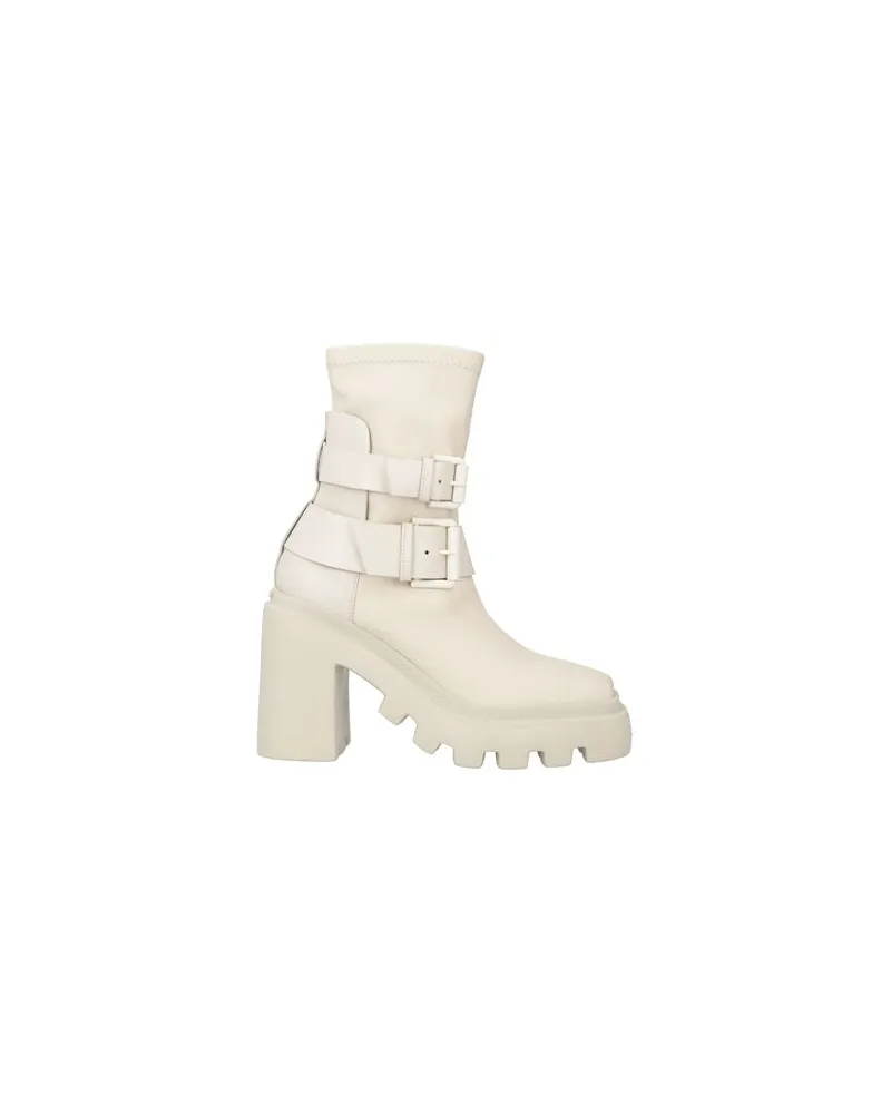 Vic Matié SCHUHE - Stiefelettenauf YOOX.COM Elfenbein