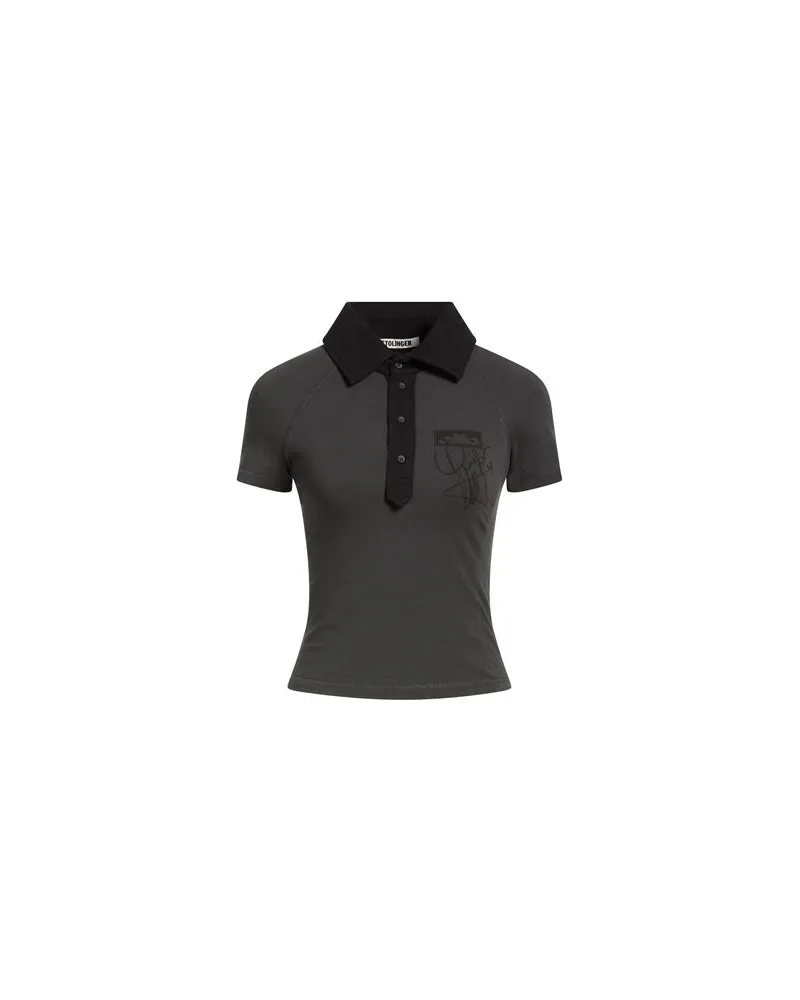 OTTOLINGER TOPS - Poloshirtsauf YOOX.COM Schwarz