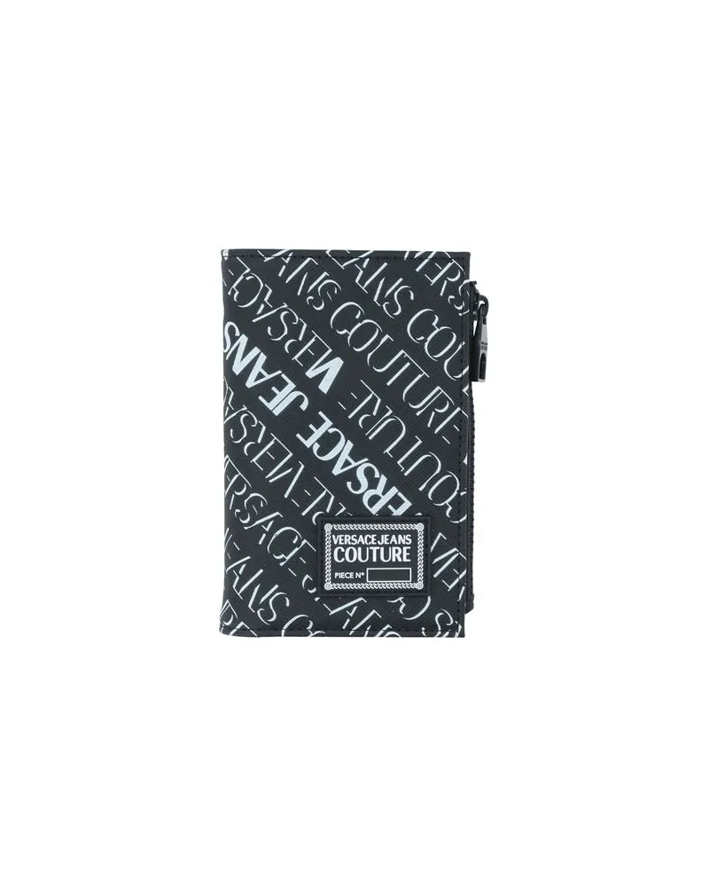 Versace Jeans Kleinlederwaren - Brieftaschenauf YOOX.COM Schwarz