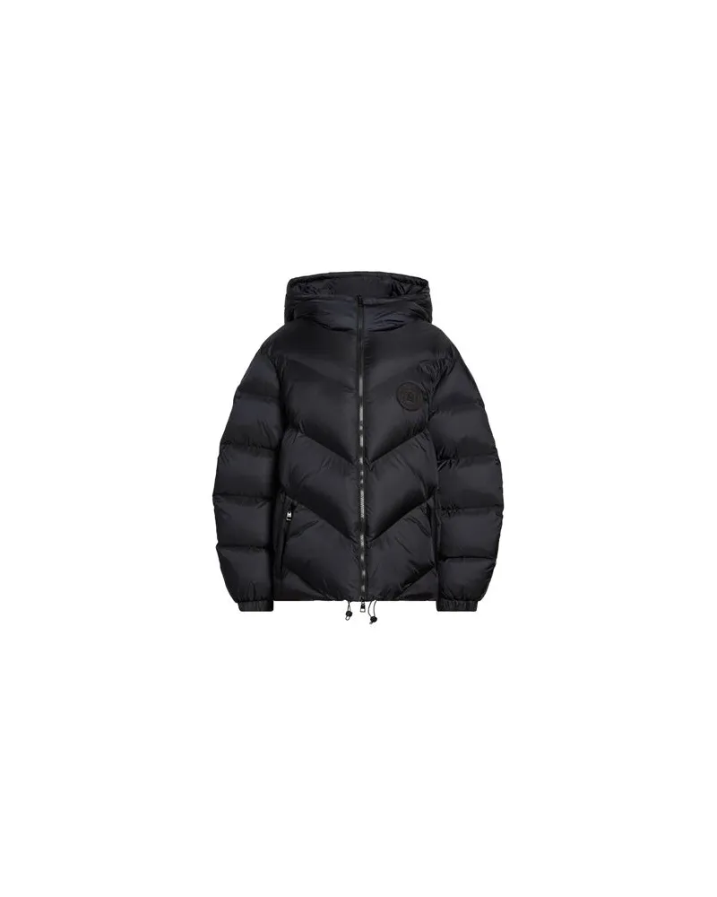 Elisabetta Franchi JACKEN & MÄNTEL - Pufferjacken & Daunenjackenauf YOOX.COM Schwarz