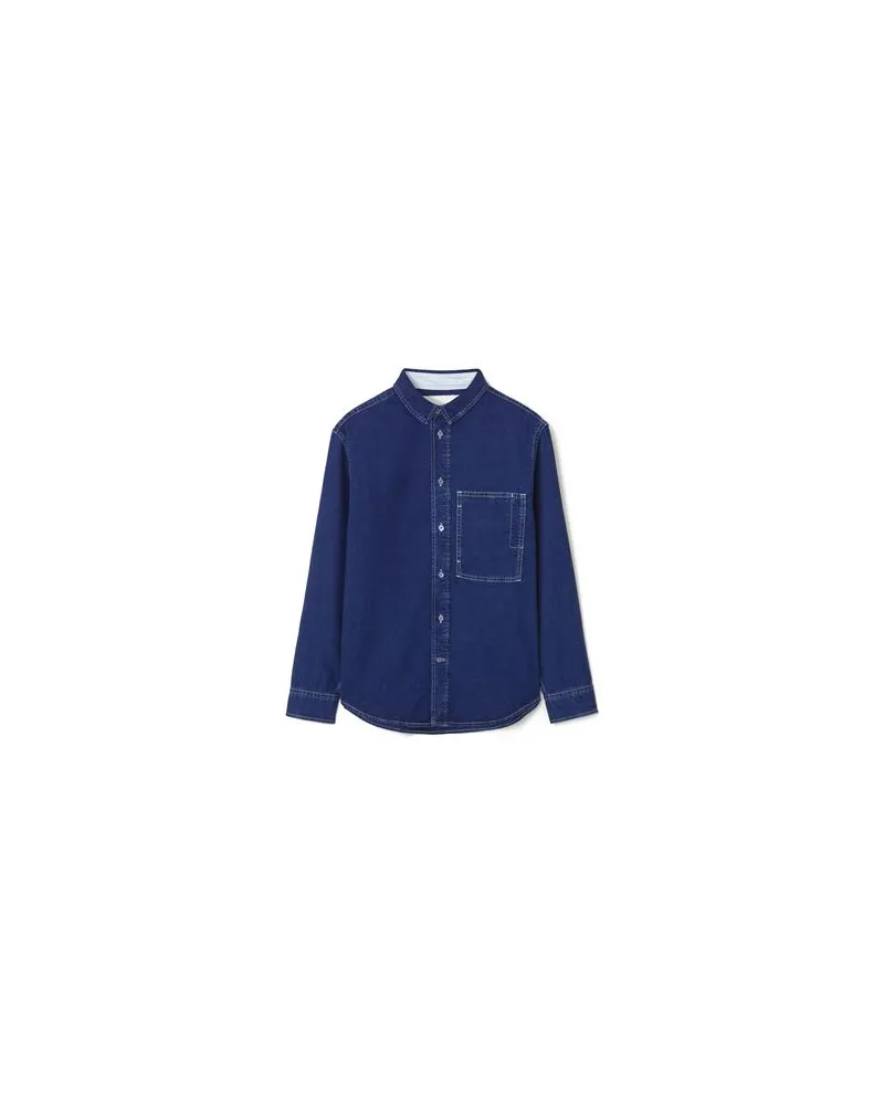 COS TOPS - Jeanshemdenauf YOOX.COM Blau