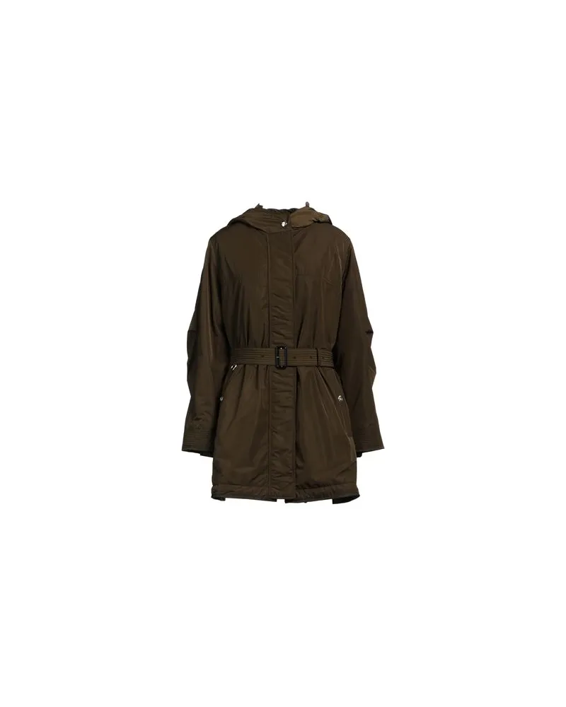 Burberry JACKEN & MÄNTEL - Mäntelauf YOOX.COM Militärgrün