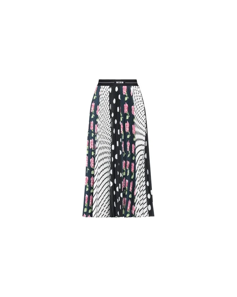 MSGM HOSEN & RÖCKE - Midi-Röckeauf YOOX.COM Schwarz