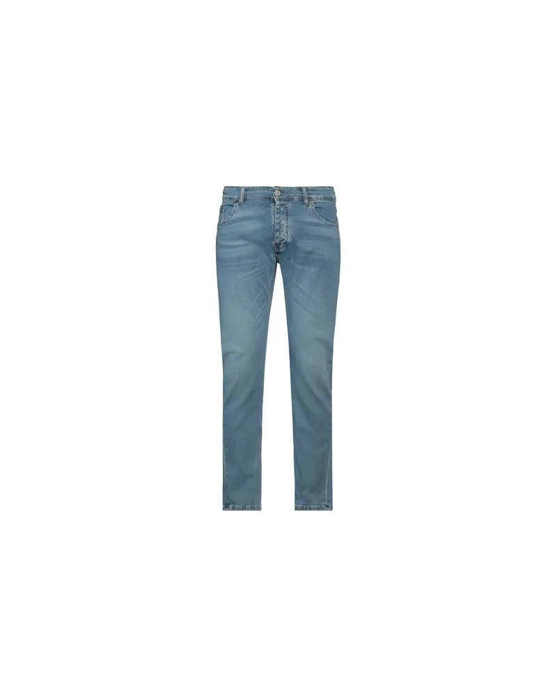 PMDS PREMIUM MOOD DENIM SUPERIOR HOSEN & RÖCKE - Jeanshosenauf YOOX.COM Blau