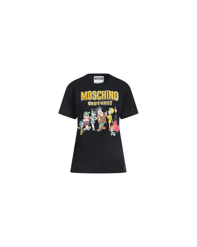 Moschino COUTURE + THE FLINTSTONES - TOPS - T-shirtsauf YOOX.COM Schwarz