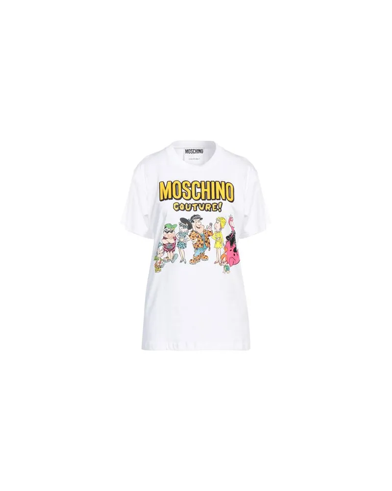Moschino COUTURE + THE FLINTSTONES - TOPS - T-shirtsauf YOOX.COM Weiß