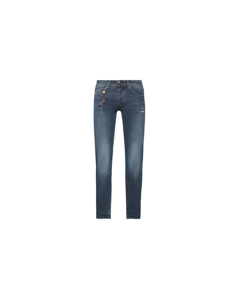 Roy Roger's HOSEN & RÖCKE - Jeanshosenauf YOOX.COM Blau