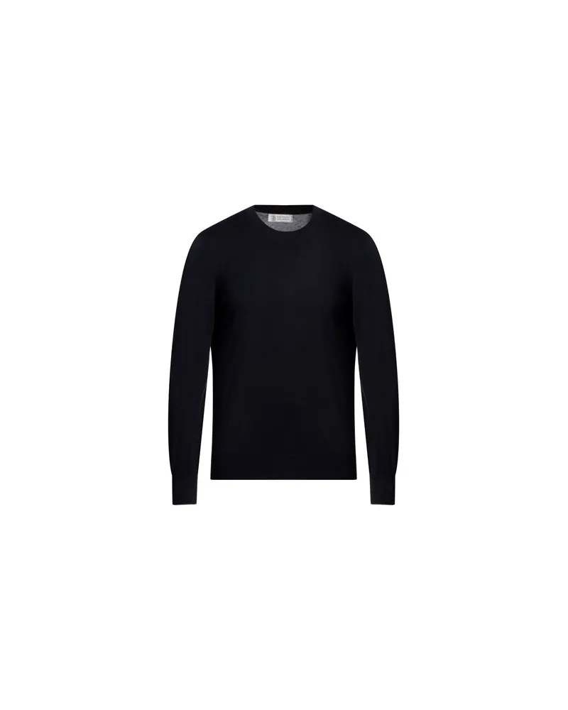 Brunello Cucinelli STRICKWAREN - Pulloverauf YOOX.COM Nachtblau