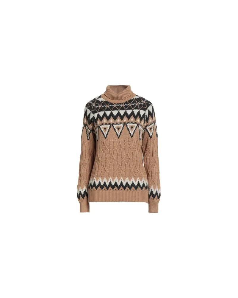 Eleventy STRICKWAREN - Rollkragenpulloverauf YOOX.COM Kamel