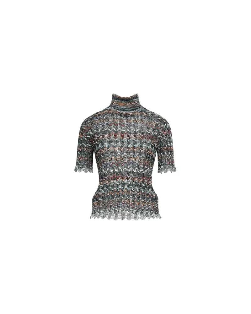 Missoni STRICKWAREN - Rollkragenpulloverauf YOOX.COM Dunkelgrün
