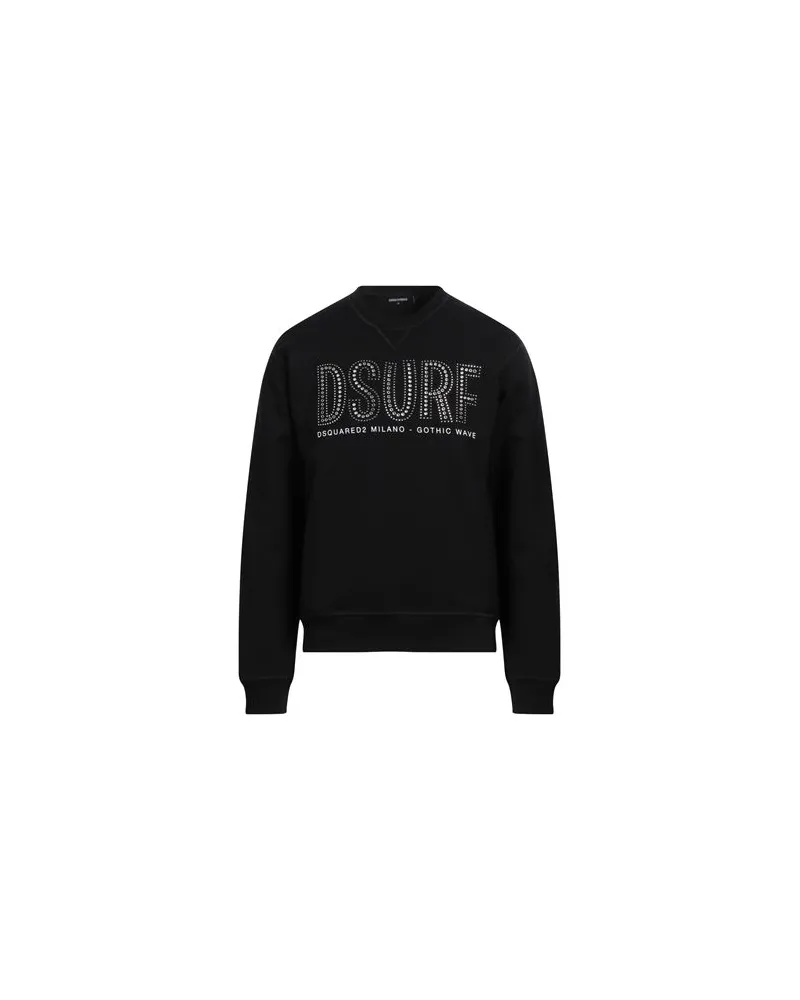 Dsquared2 TOPS - Sweatshirtsauf YOOX.COM Schwarz