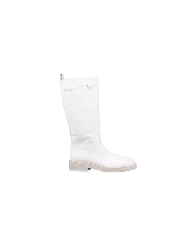 Ann Demeulemeester SCHUHE - Stiefelauf YOOX.COM Weiß