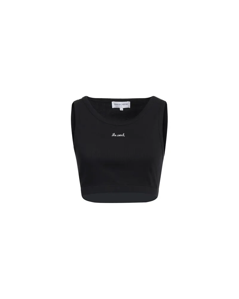 Maison Labiche TOPS - Topsauf YOOX.COM Schwarz