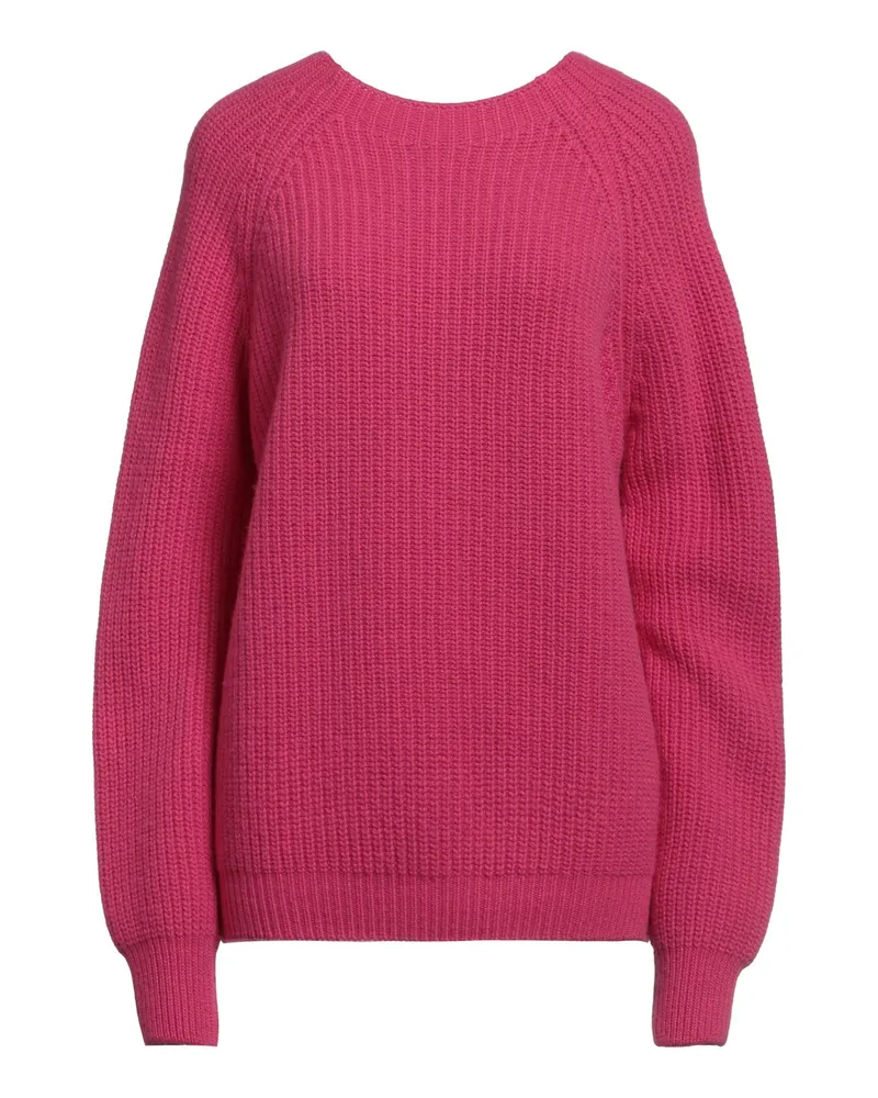 N.O.W. Andrea Rosati Cashmere Pullover Fuchsia