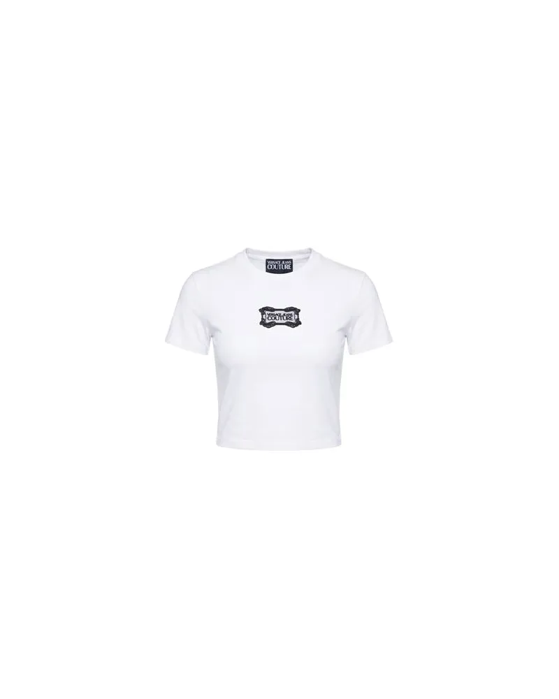 Versace Jeans TOPS - T-shirtsauf YOOX.COM Weiß