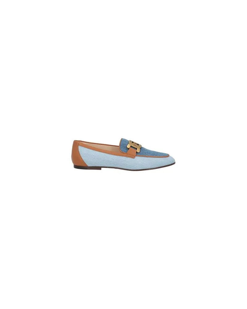 TOD'S SCHUHE - Mokassinsauf YOOX.COM Blau