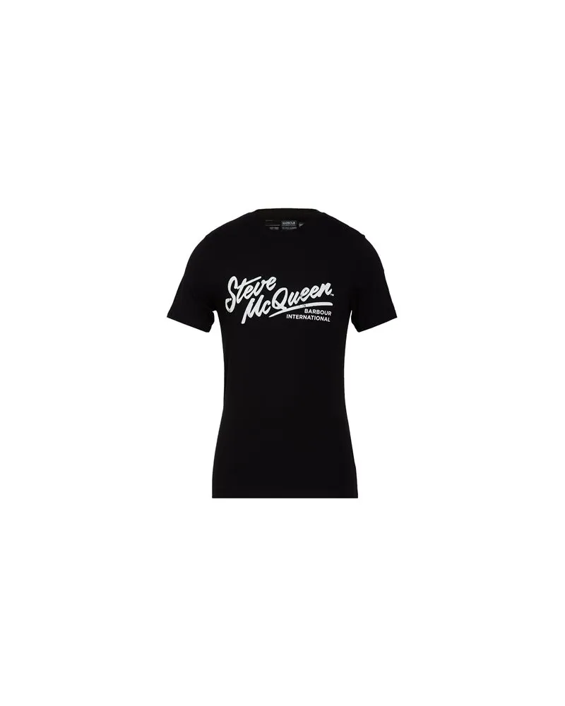 Barbour INTERNATIONAL  - TOPS - T-shirtsauf YOOX.COM Schwarz