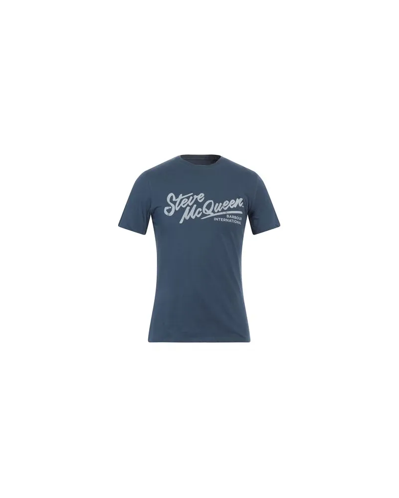 Barbour INTERNATIONAL  - TOPS - T-shirtsauf YOOX.COM Blau