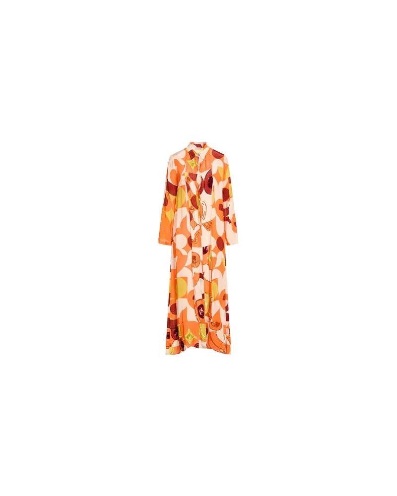 Anjuna KLEIDER - Maxi-Kleiderauf YOOX.COM Orange