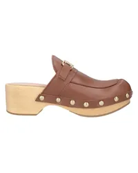 Pollini Mules & Clogs Braun