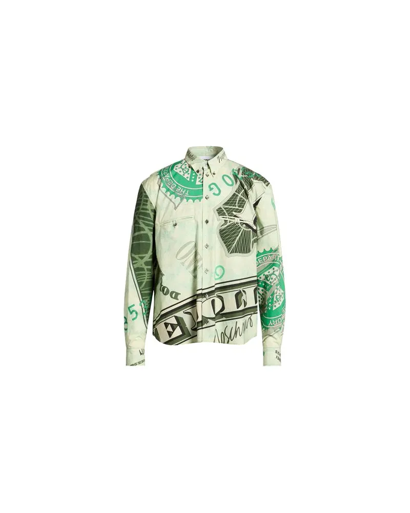 Moschino TOPS - Hemdenauf YOOX.COM Grün