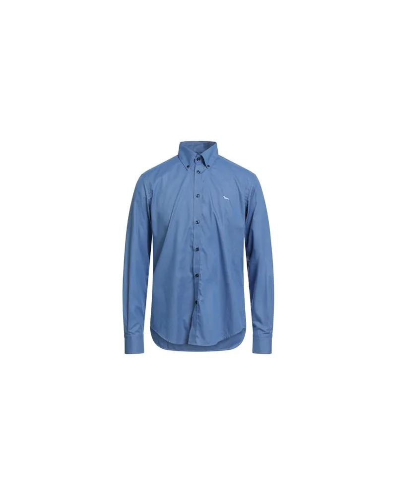 Harmont & Blaine TOPS - Hemdenauf YOOX.COM Blau