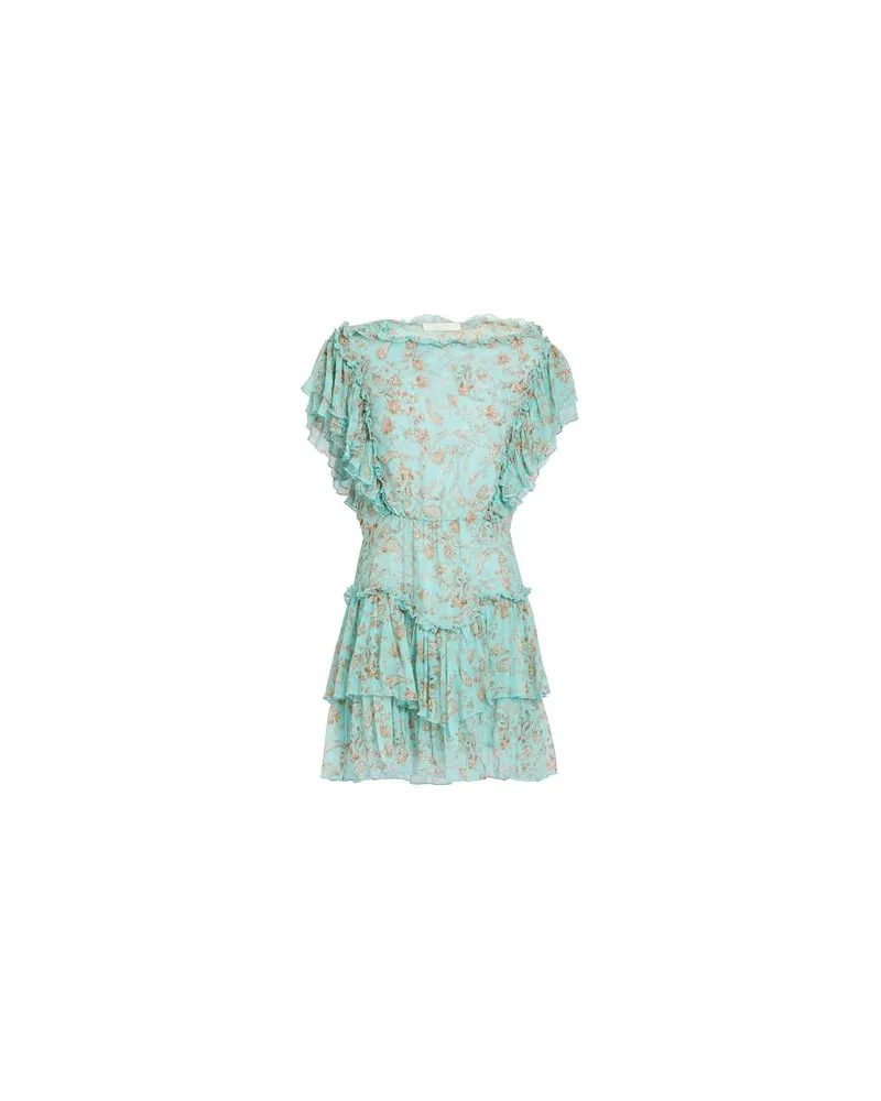 Alessia Zamattio KLEIDER - Mini-Kleiderauf YOOX.COM Himmelblau