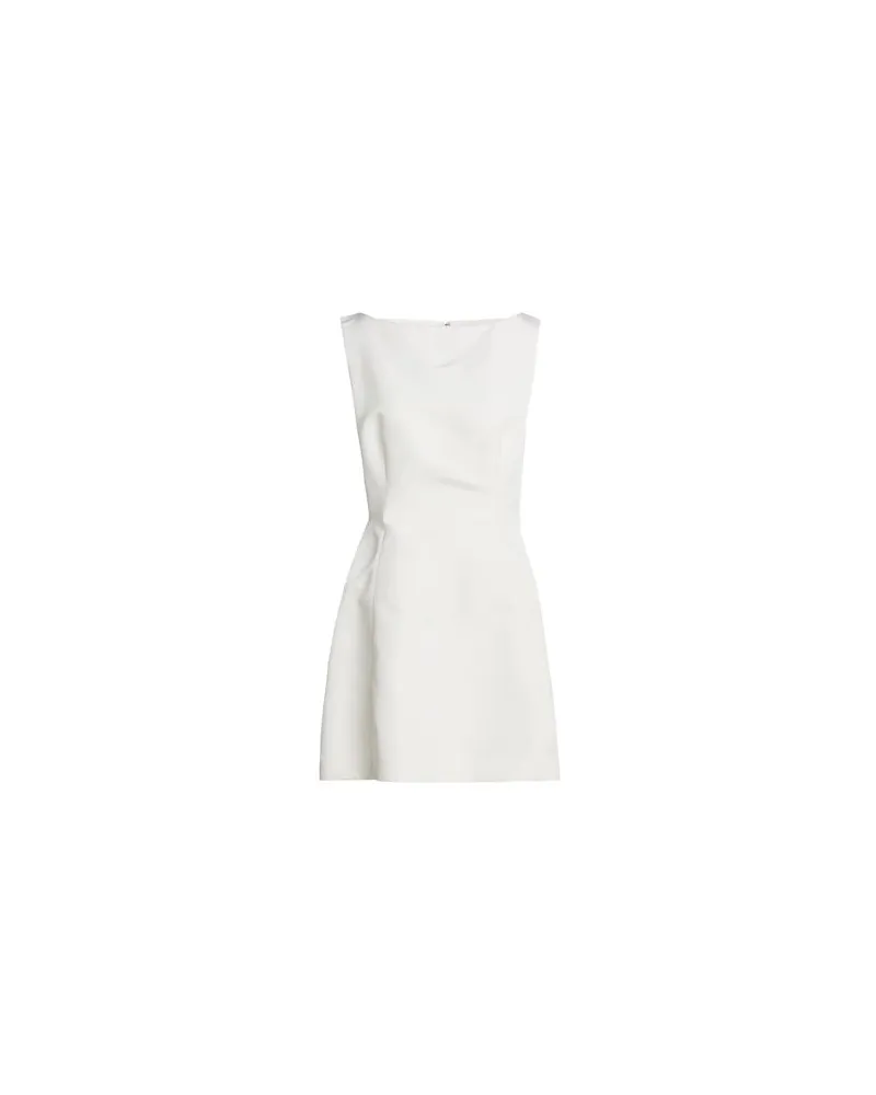 Brandon Maxwell KLEIDER - Mini-Kleiderauf YOOX.COM Elfenbein