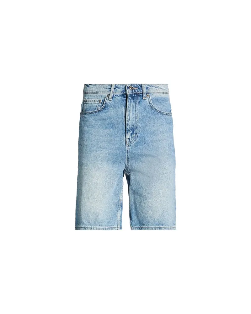 Minimum HOSEN & RÖCKE - Jeansshortsauf YOOX.COM Blau