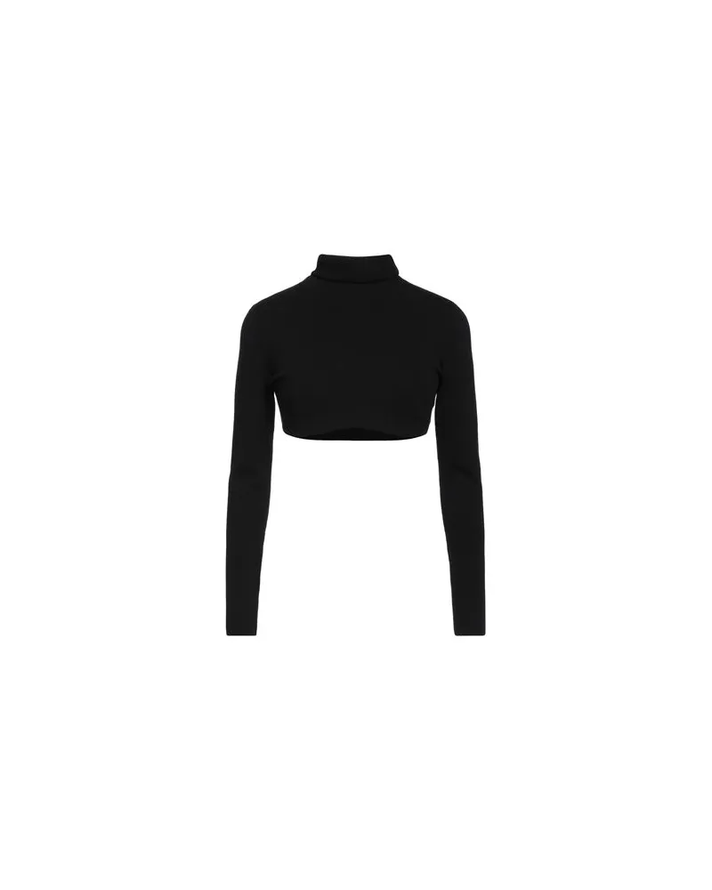 Elisabetta Franchi STRICKWAREN - Rollkragenpulloverauf YOOX.COM Schwarz