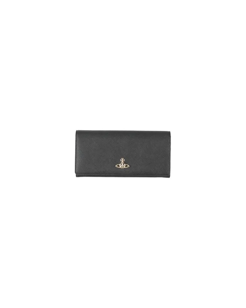 Vivienne Westwood Kleinlederwaren - Brieftaschenauf YOOX.COM Schwarz