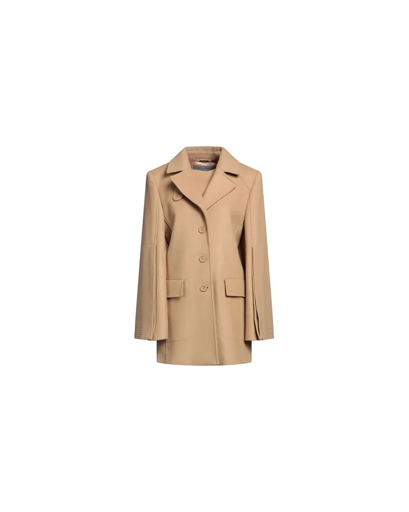 Alberta Ferretti JACKEN & MÄNTEL - Mäntelauf YOOX.COM Kamel