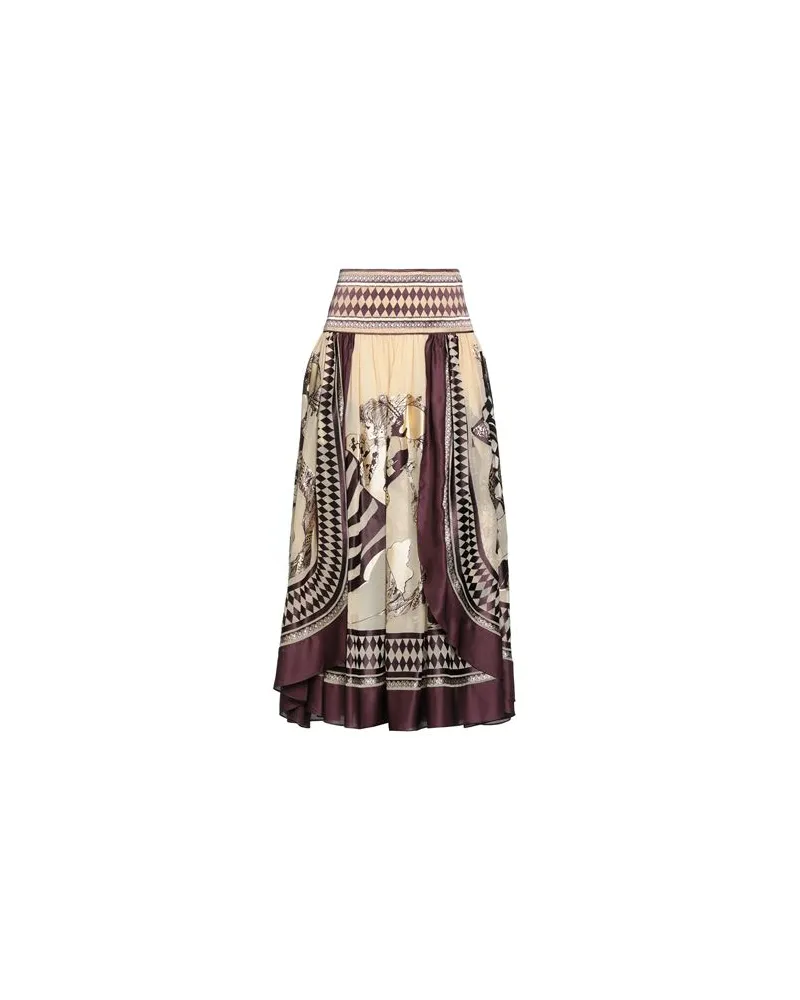 Zimmermann HOSEN & RÖCKE - Maxi-Röckeauf YOOX.COM Pflaume