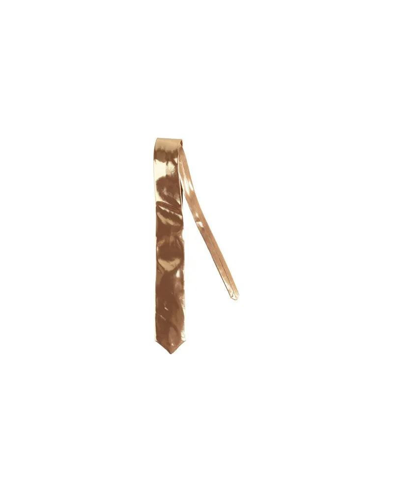 ALYSI CHOCOLAT - ACCESSOIRES - Krawatten & Fliegenauf YOOX.COM Gold