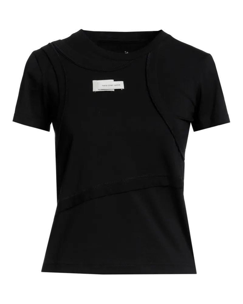 Feng Chen Wang T-shirts Schwarz