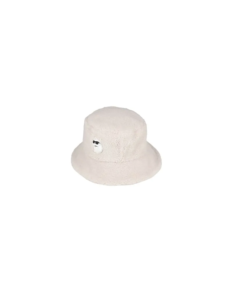 Karl Lagerfeld ACCESSOIRES - Mützen & Hüteauf YOOX.COM Elfenbein