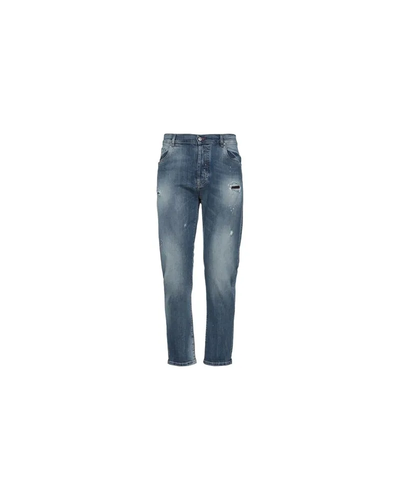 Daniele Alessandrini HOSEN & RÖCKE - Jeanshosenauf YOOX.COM Blau