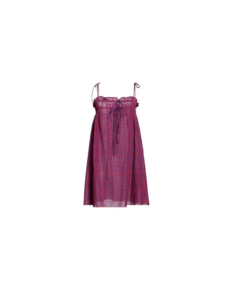 Ganni KLEIDER - Mini-Kleiderauf YOOX.COM Violett