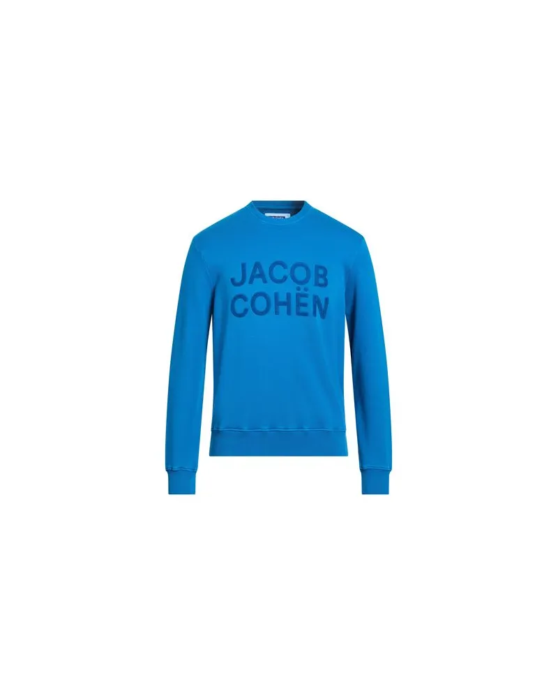 Jacob Cohën TOPS - Sweatshirtsauf YOOX.COM Azurblau
