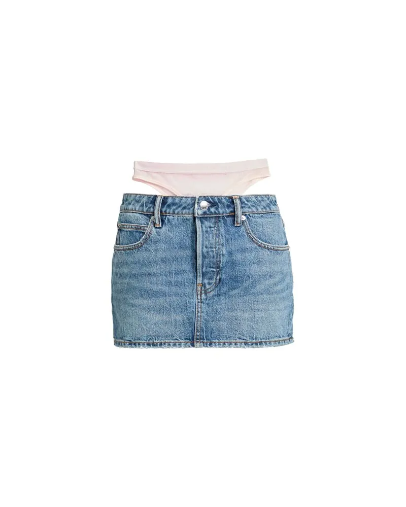 Alexander Wang HOSEN & RÖCKE - Jeansröckeauf YOOX.COM Blau