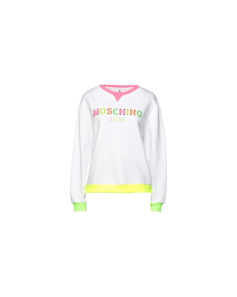 Moschino TOPS - Sweatshirtsauf YOOX.COM Weiß