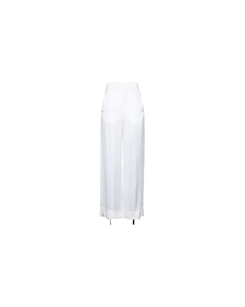 Ann Demeulemeester HOSEN & RÖCKE - Hosenauf YOOX.COM Weiß