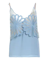 Stella McCartney Top Azurblau