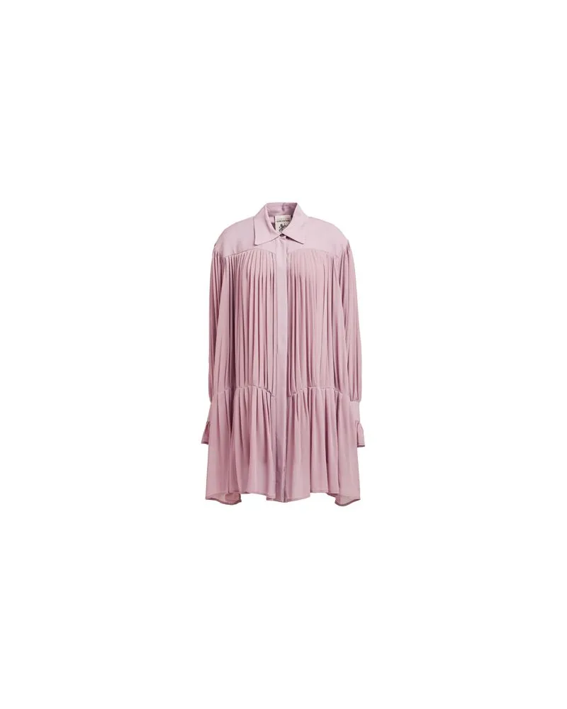 Semicouture KLEIDER - Mini-Kleiderauf YOOX.COM Antikrosa