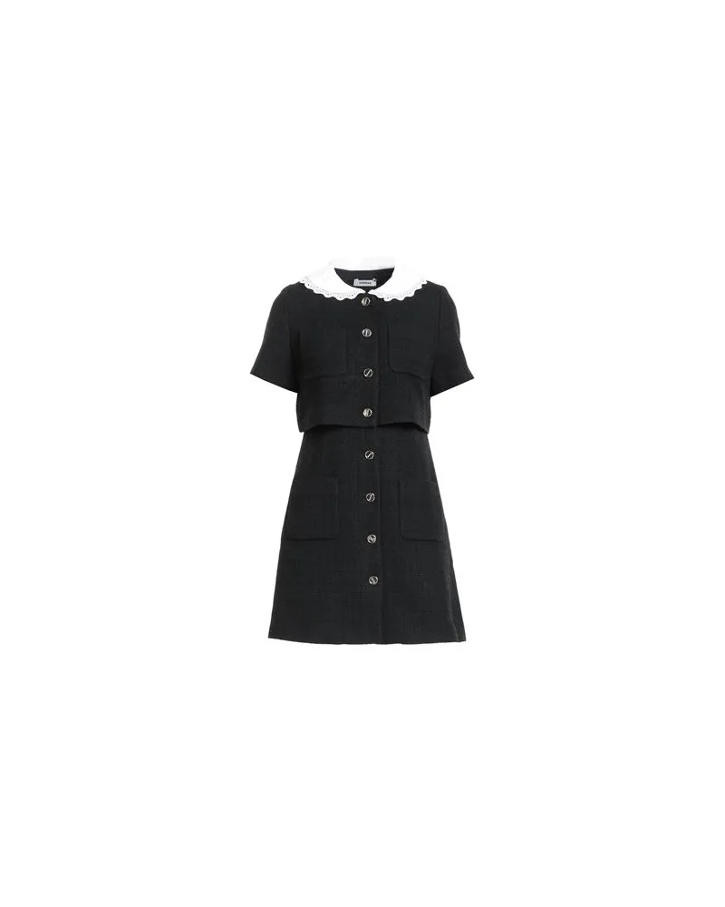 Sandro KLEIDER - Mini-Kleiderauf YOOX.COM Schwarz
